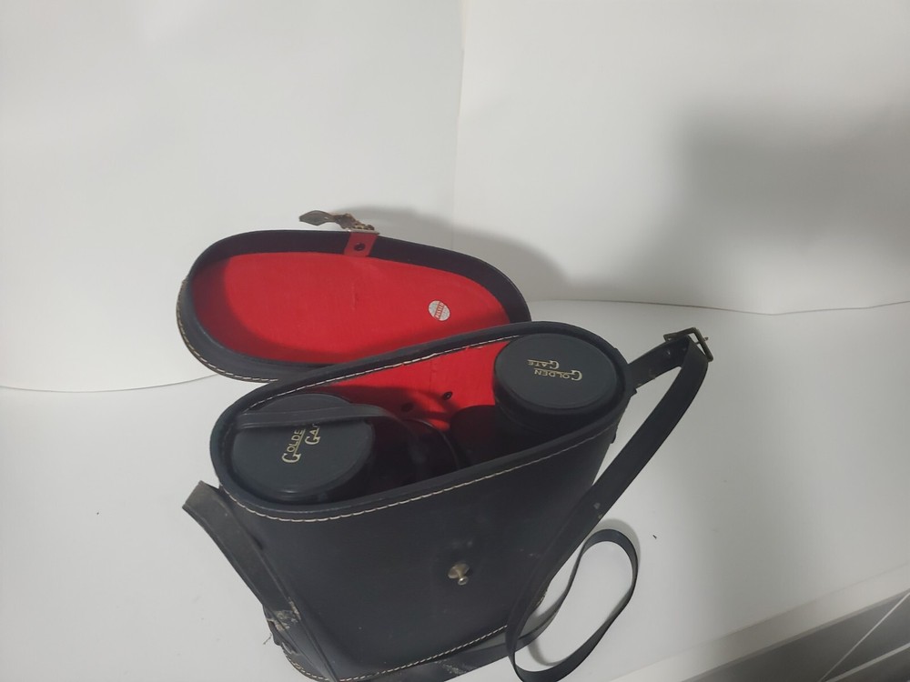 Vintage Golden Gate Binoculars 7x50 With Case Nice