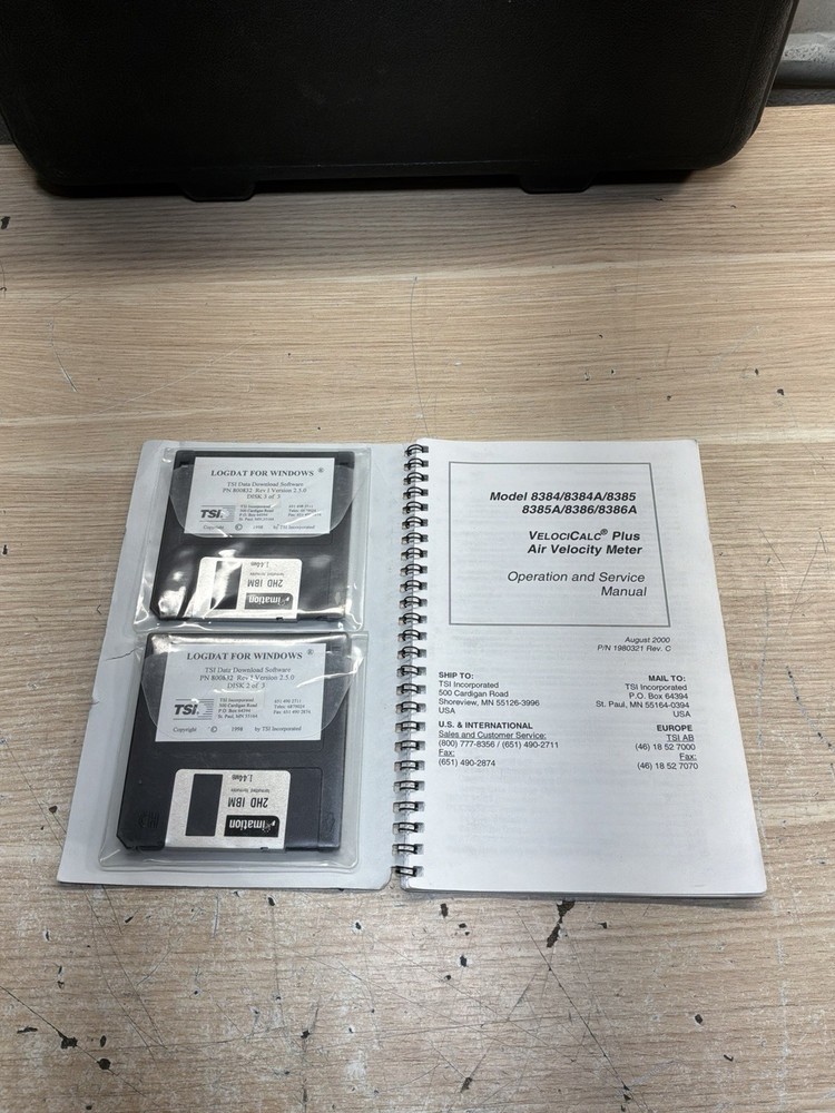 VELOCICALC PLUS 8384A- MULTI AIR VELOCITY VENTILATION METER/JUA3556