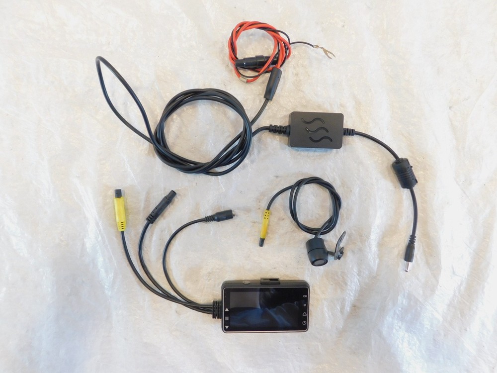 Motorcycle Dashcam Video Recorder Recording Lens Dash Cam LCD Screen Module Unit