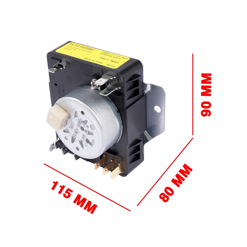 Dryer Timer Control for Whirlpool Maytag W10185992 (WPW10185992)