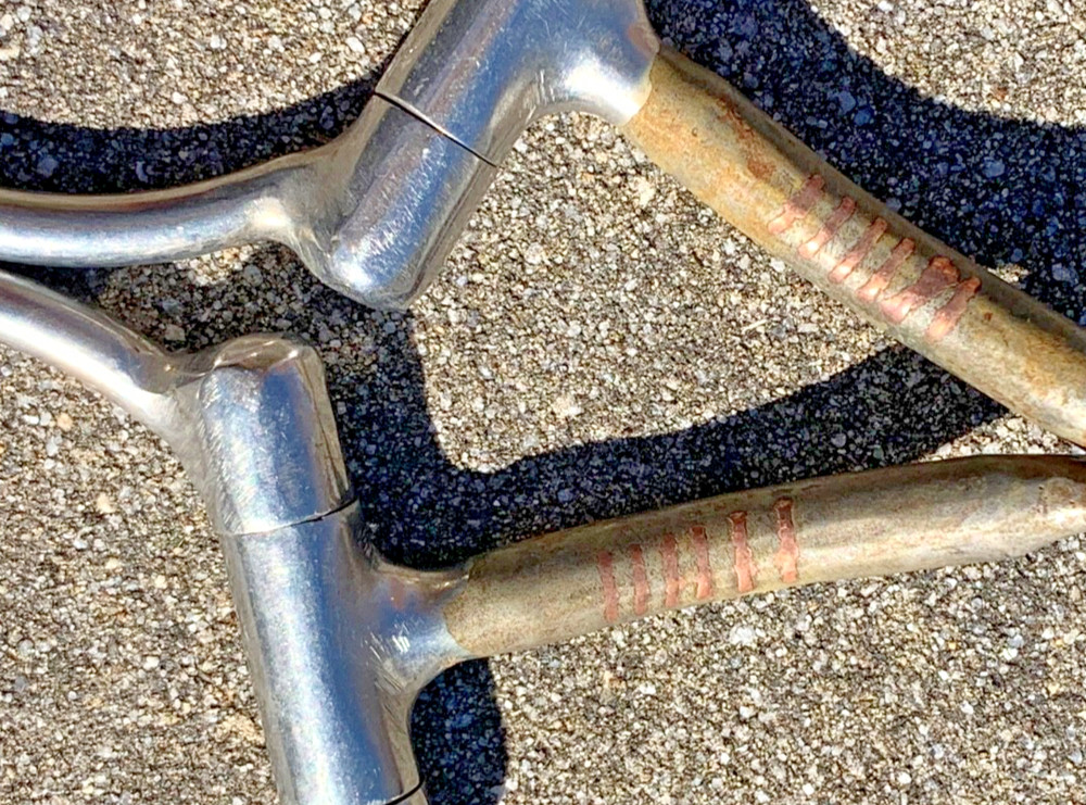 5" Sweet Iron Offset D Ring Snaffle Bit Western Horse Riding Training MARKED: RR