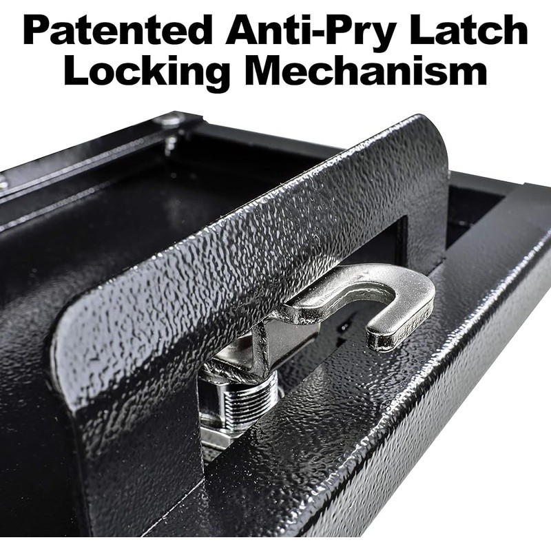 Locking Security Mailbox USPS Approved Anti-Theft Parcel Drop Steel Construction