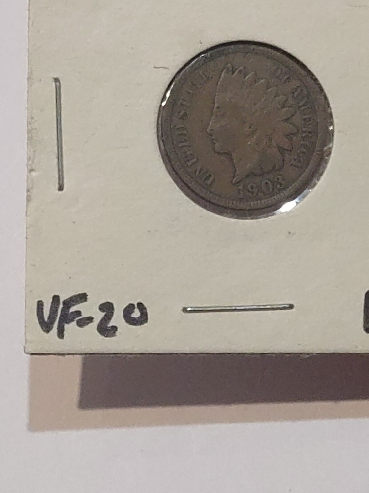 1903 Indian Head Cent Penny NICE VF