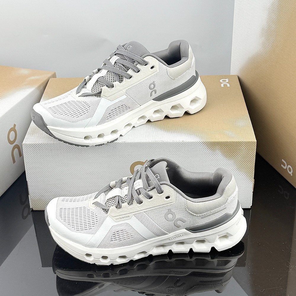 ON Cloudrunner 2 Women's Running Shoes Frost/White US Sizes 6-9.5 Sneakers