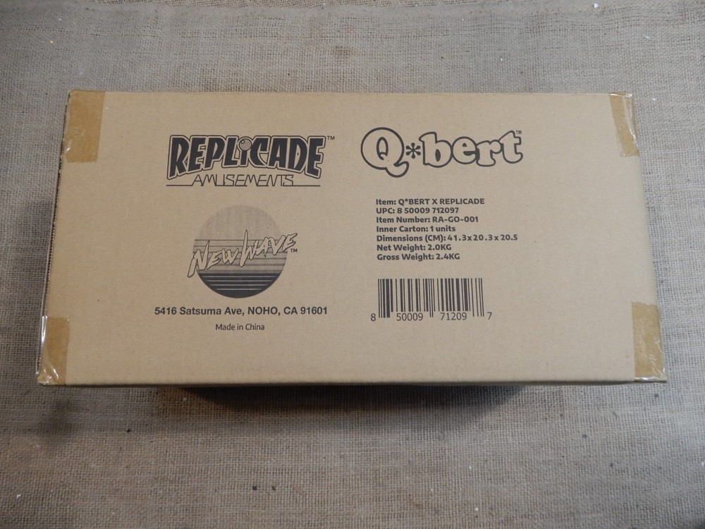 Limited Edition New Wave Replicade Q*bert Play-Scale Arcade Machine