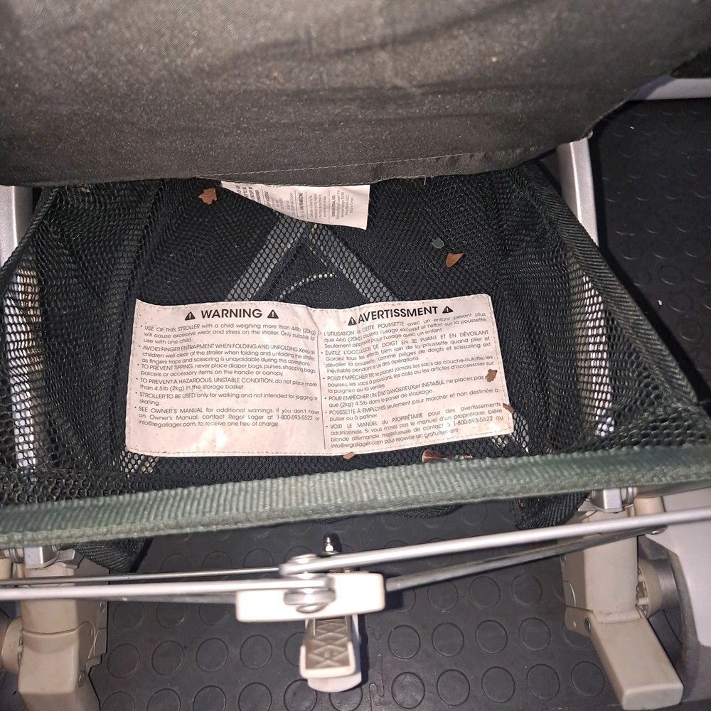 Cybex Callisto Stroller Buggy Black/Gray Collapsible