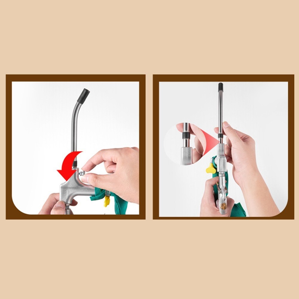 Portable Pneumatic Dust Cleaning Device with User Friendly Design Features