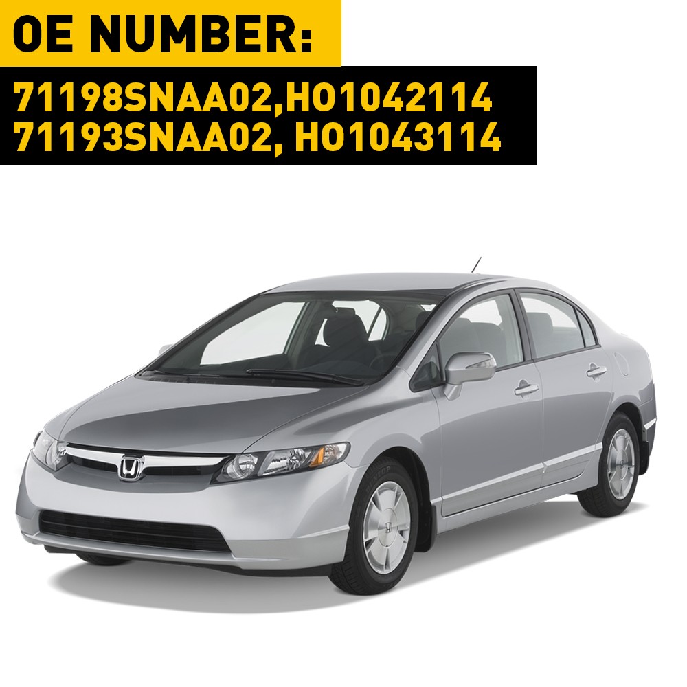 2pcs Front Bumper Bracket Left & Right side for Honda Civic 2006-2010 2011