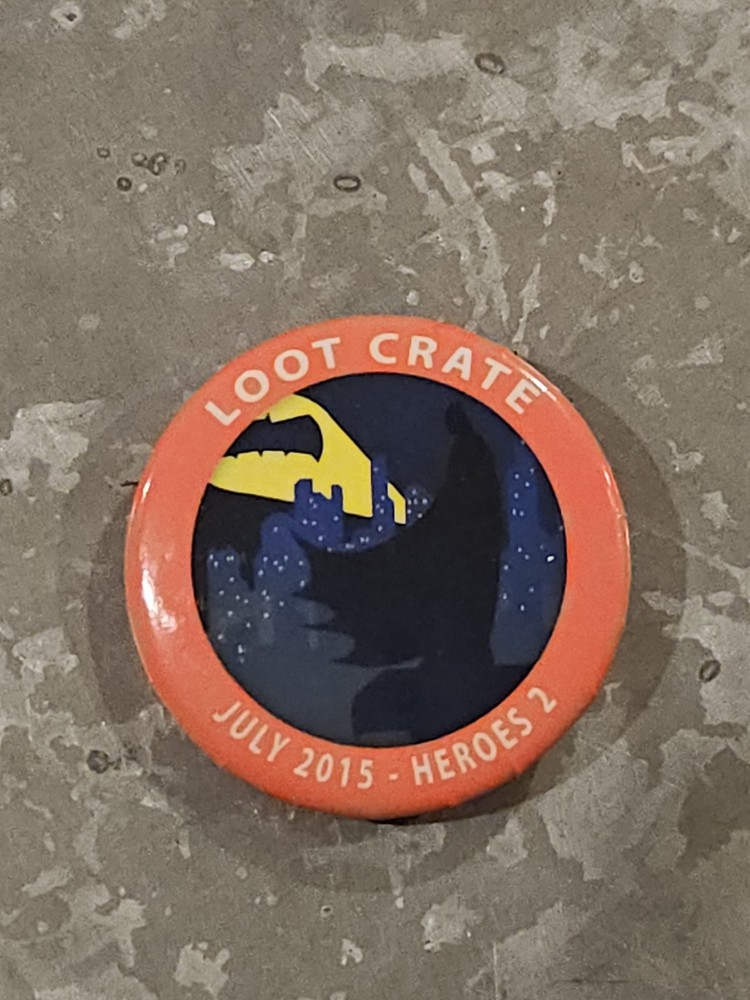 Loot Crate Pin ⚡BATMAN⚡DC Pin