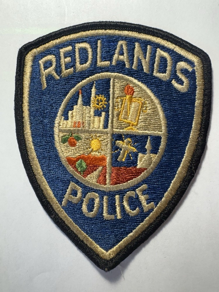 Redlands California Police Patch