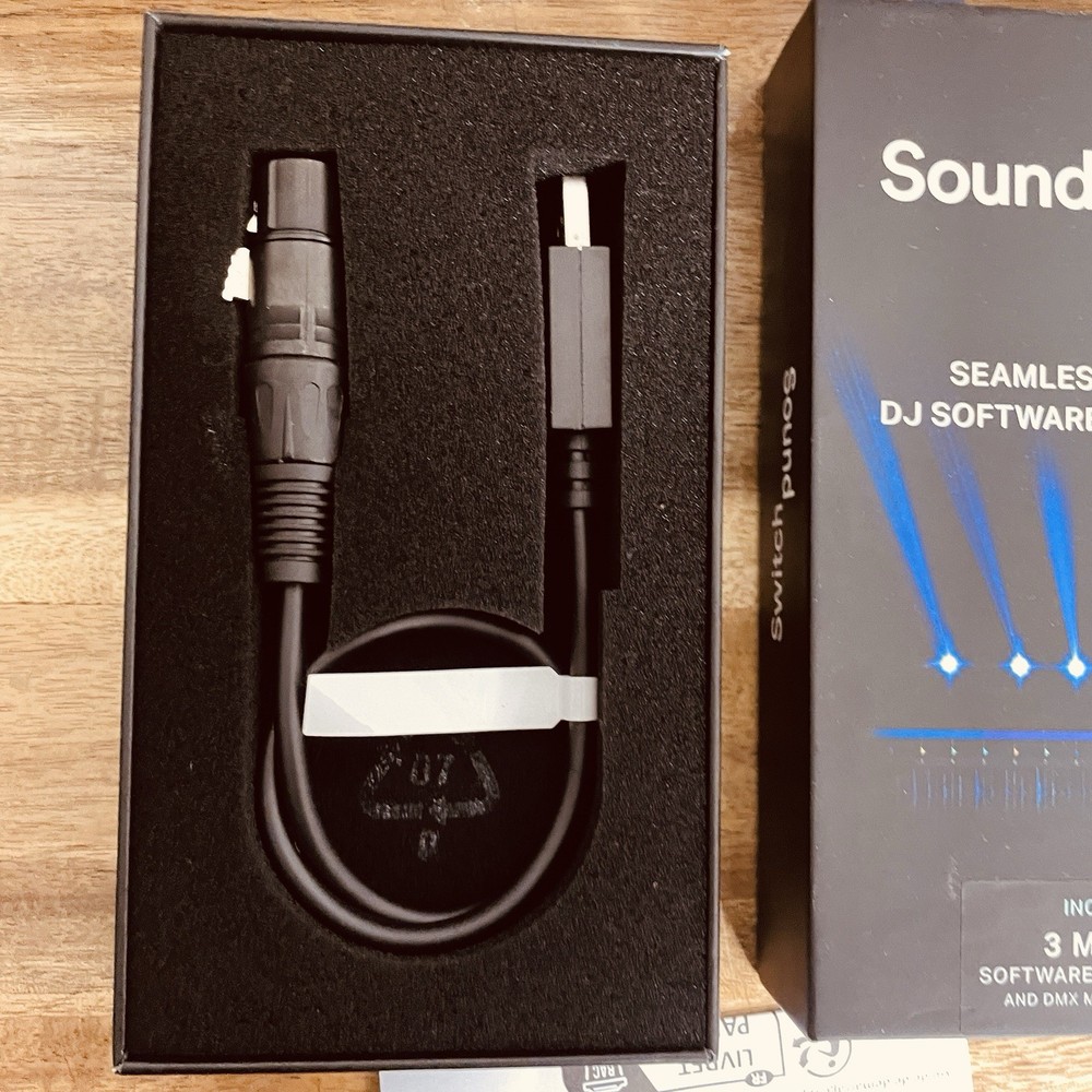 SoundSwitch Micro Interface USB to DMX 2-Universe DJ Stage Lighting Controller