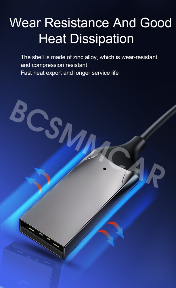 Bluetooth 5.0 AUX Audio Adapter Cable Car 3.5mm Jack Music Handsfree Receiver