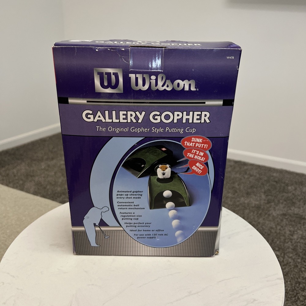 Wilson Portable Golf Putting Cup Automatic Ball Return Training Aid Caddyshack