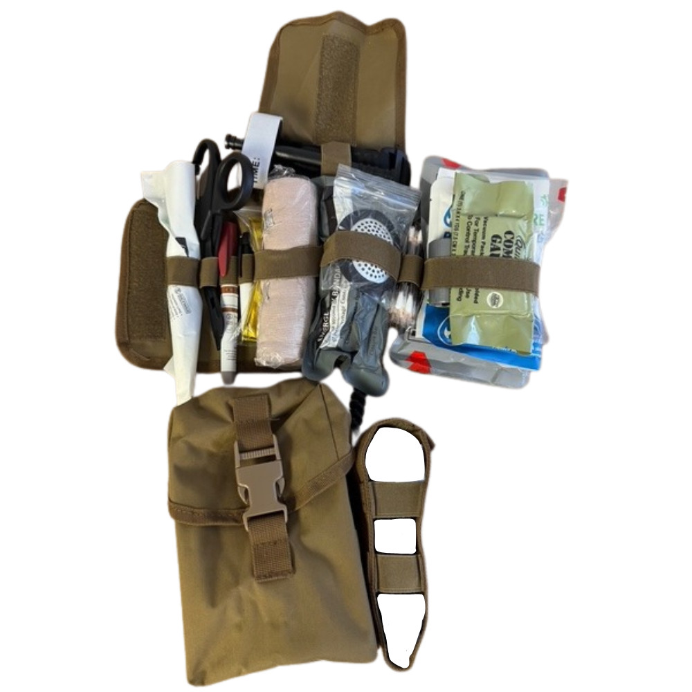 USGI style (Extra Large) Fully Stocked IFAK (TQs NOT included) Combat Medic