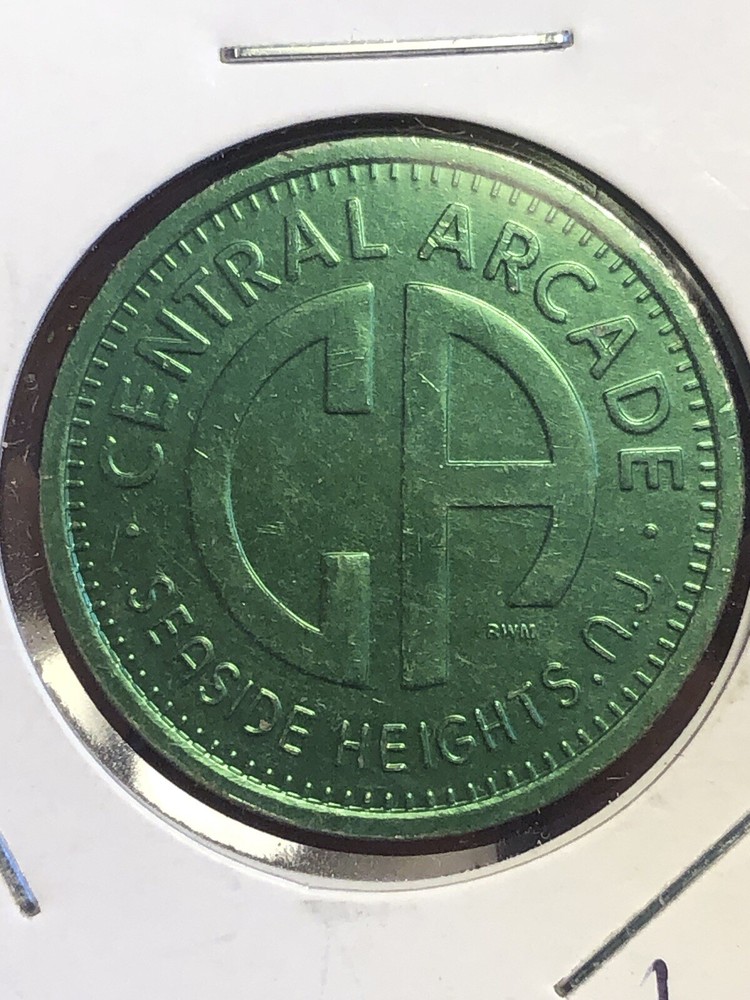 Arcade Token - Central Arcade - Seaside Heights, New Jersey