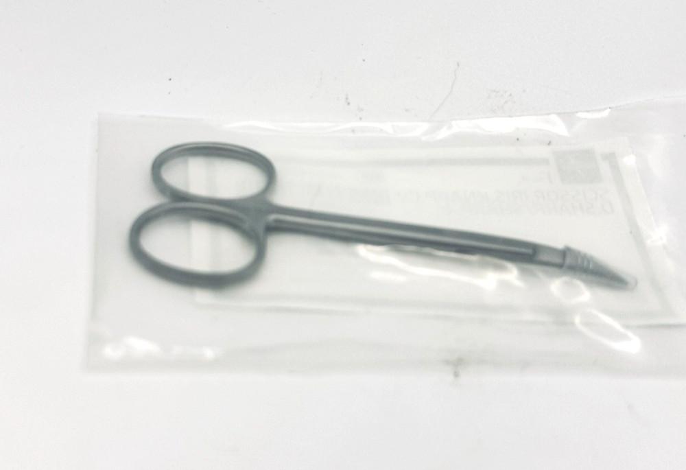 MEDLINE Furst Knapp Iris Scissors Curved sharp/sharp 4" FACTORY SEALED NEW