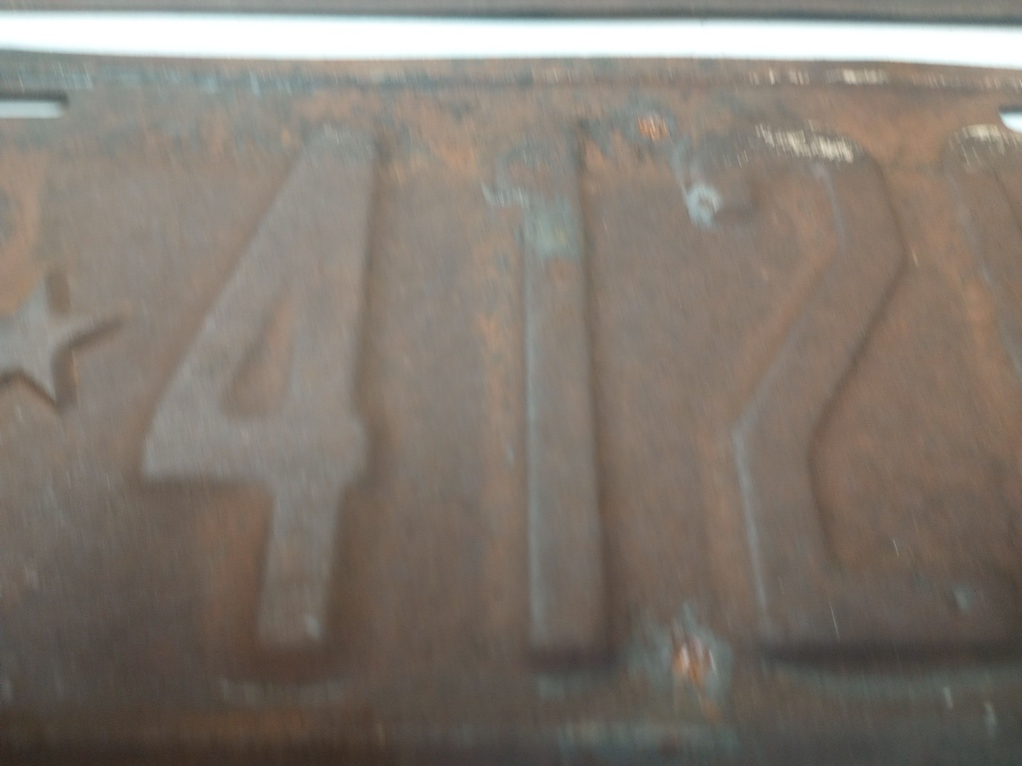 1931 Texas License Plate Set Pair Vintage 1*4128