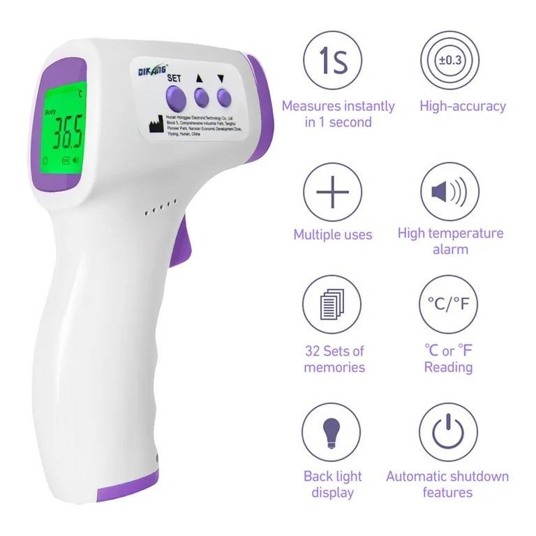 Digital Infrared Non-Contact Forehead Thermometer