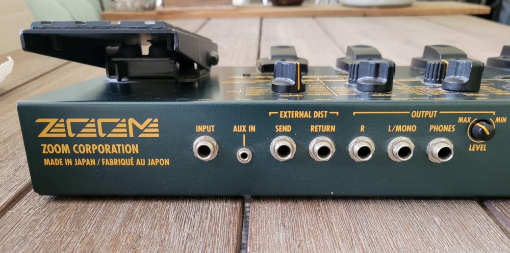 Zoom GFX‑8 Guitar Multi‑Effects Processor 69 Effect Vintage DSP Rack w/ Manual