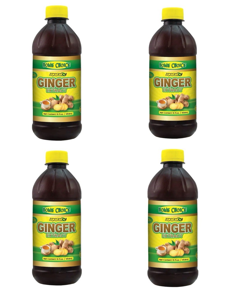 Home Choice Ginger Flavouring Extract (Pack of 4)