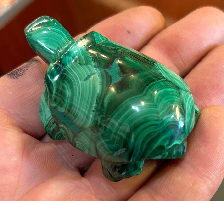 2” Malachite Turtle