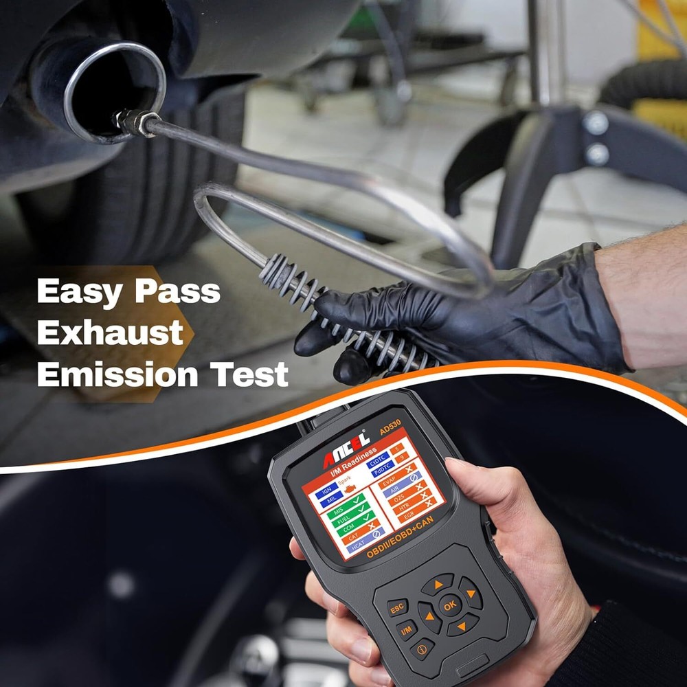ANCEL AD530 Automotive OBD2 Scanner Car Code Reader Battery Tester Check Engine