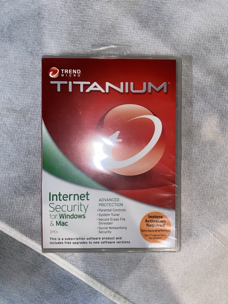 Trend Micro Titanium Internet Security🔴