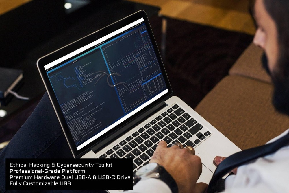 Kali Linux Bootable USB Flash Drive for PC – Cybersecurity & Ethical Hacki