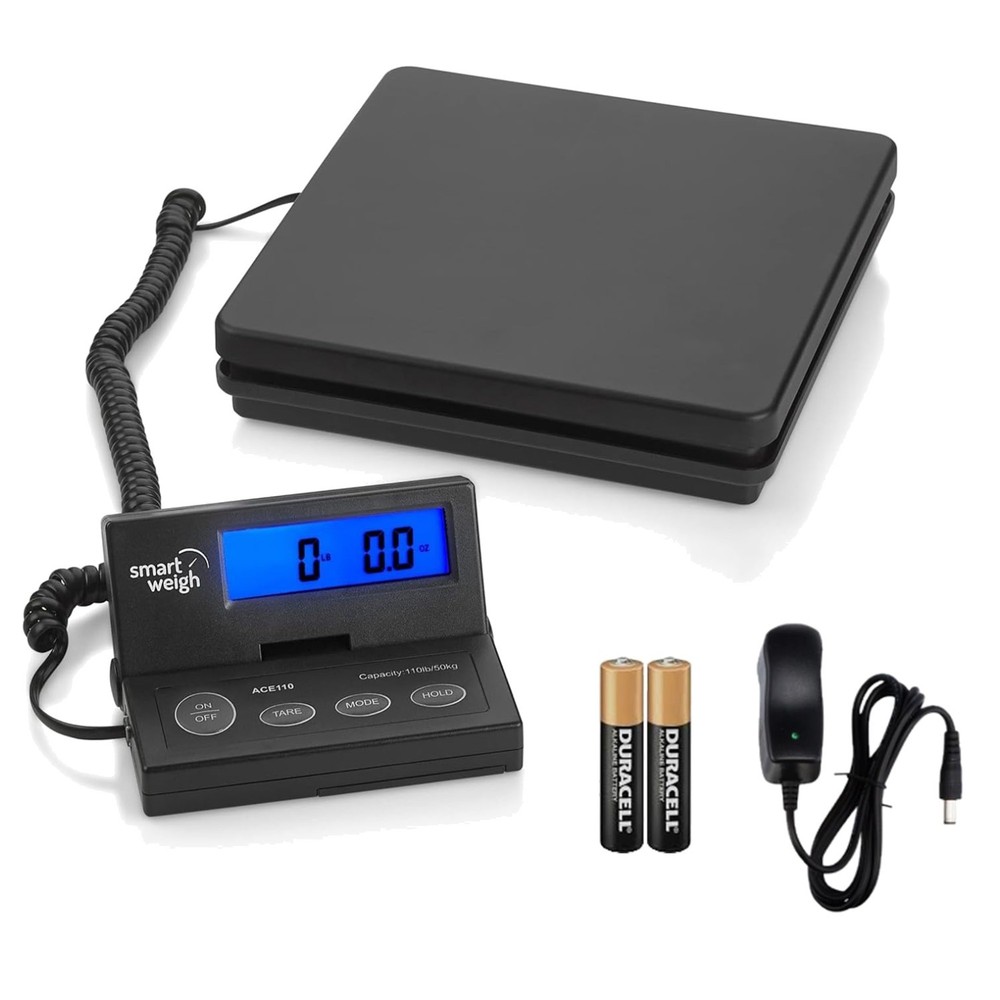 Digital Shipping Scale, AC Adapter Included