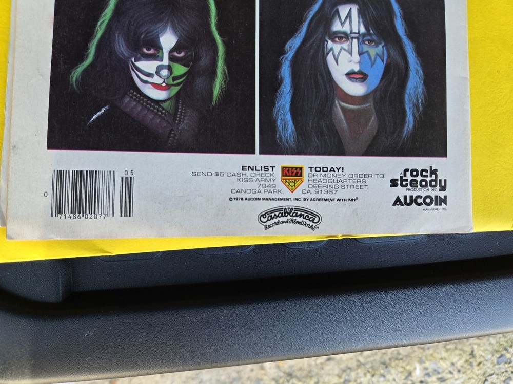 Kiss Marvil comic book #5 1978 Poster