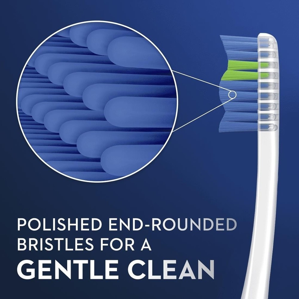 Oral-B Indicator Max Toothbrushes, Indicator Bristles, Medium, 6 Ct