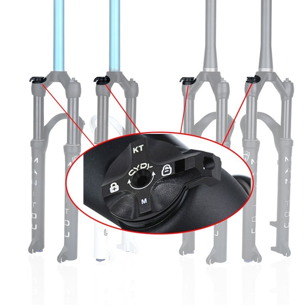 Bike Fork Switch Remote Switch Spring Stud Wire Controller Aluminum Alloy