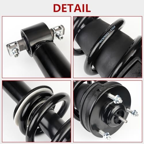 Pair Front Shock Absorber Magnetic Strut Assembly Spring With Electric