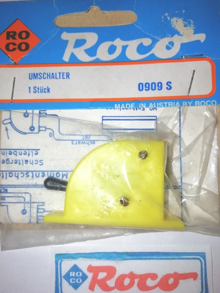 ROCO 0909S SWITCH X EXCHANGE, NEW.