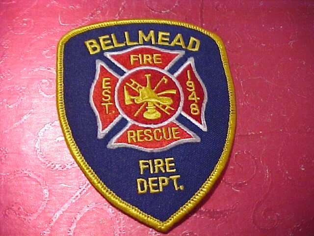 BELLMEAD TEXAS FIRE DEPARTMENT PATCH SHOULDER SIZE UNUSED