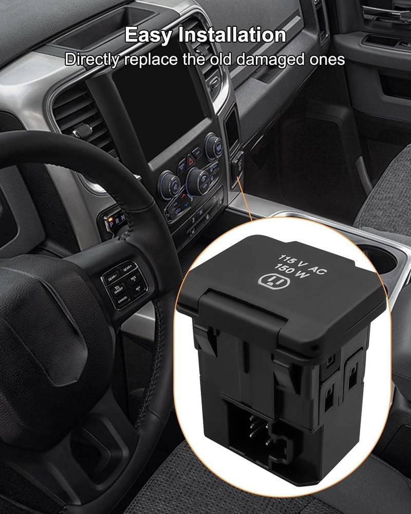 Power Inverter for Ram 1500 2500 3500 4500 5500 2013-2016 Models