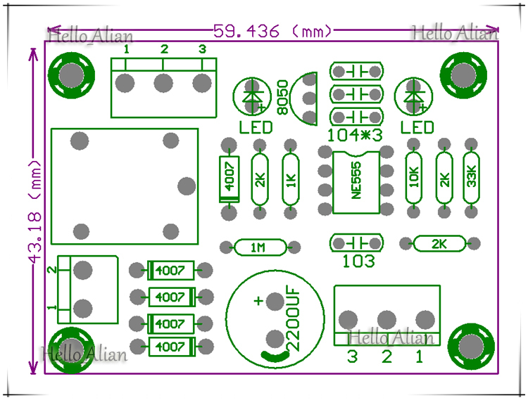 AC/DC9V-12V Pumping Liquid Water Level Controller Switch Module Detection Sensor