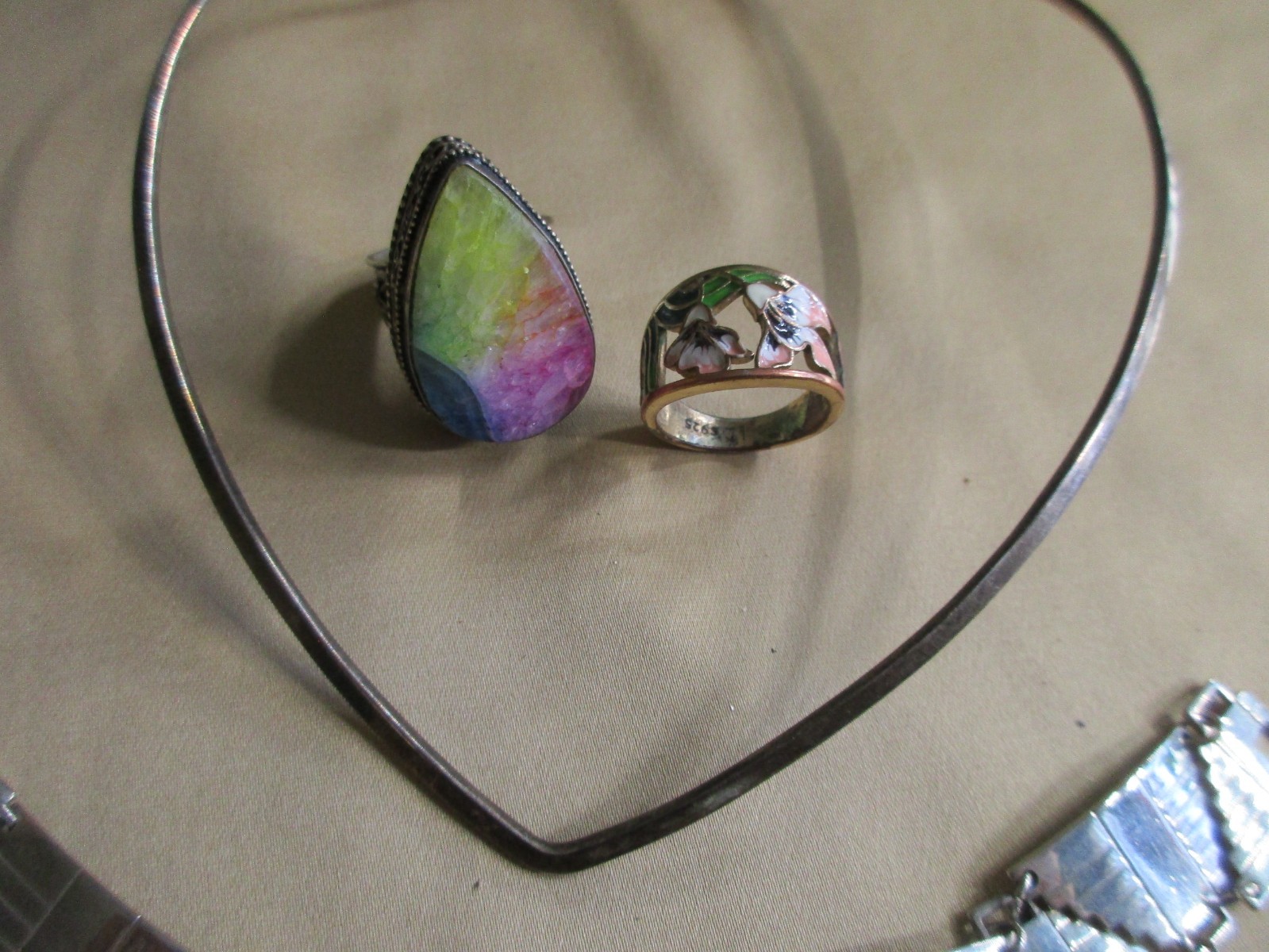 SILVER TONE JEWELRY LOT ~ MIXED AGES