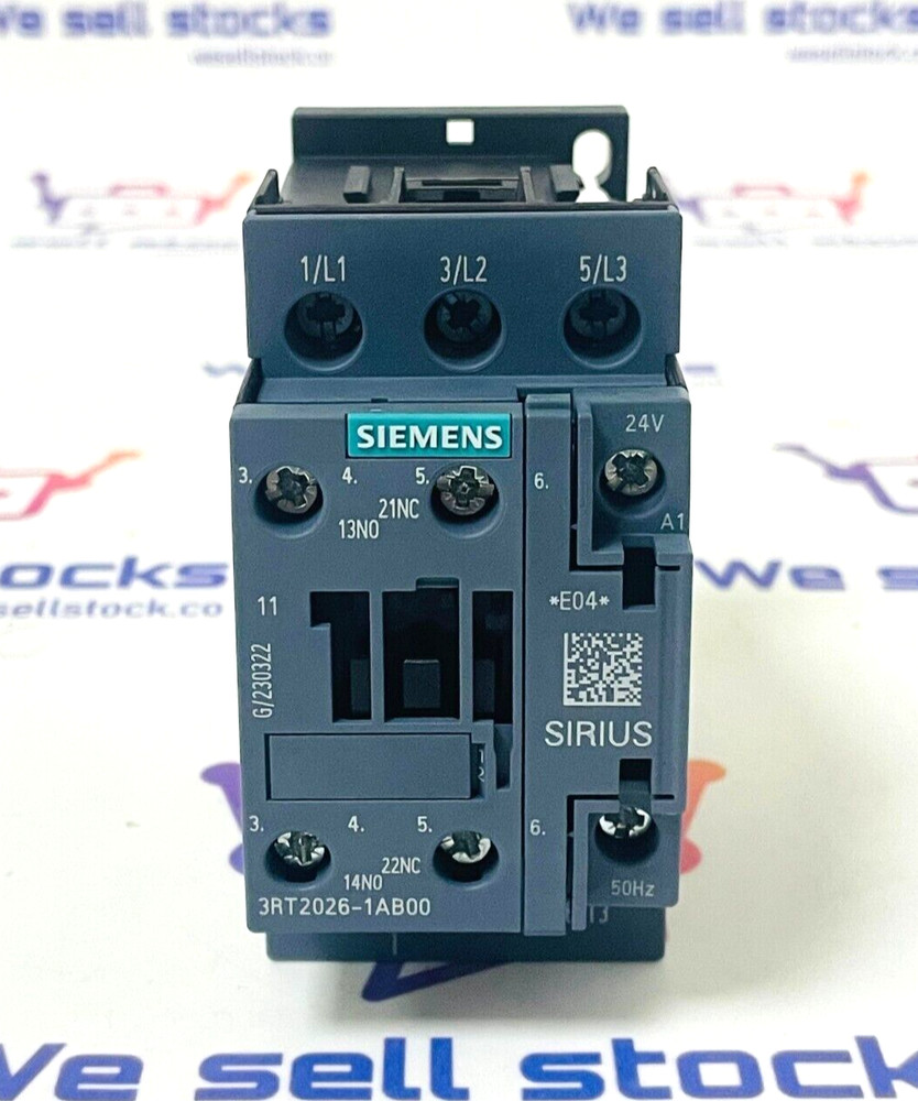 SIEMENS 3RT2026-1AB00 Contactor