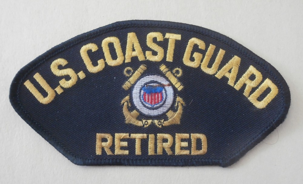 US Coast Guard - New Military Iron-On Patch