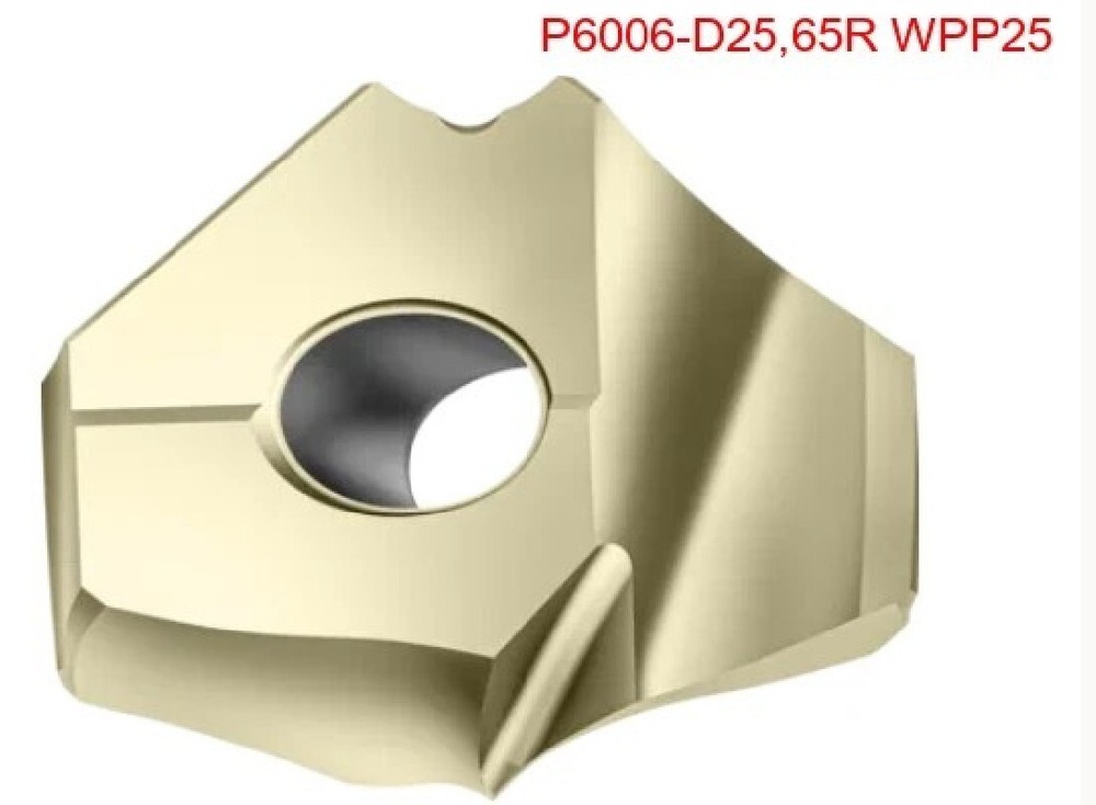 1 PCS  ORIGINAL  INSERTS   P6006-D25,65R WPP25