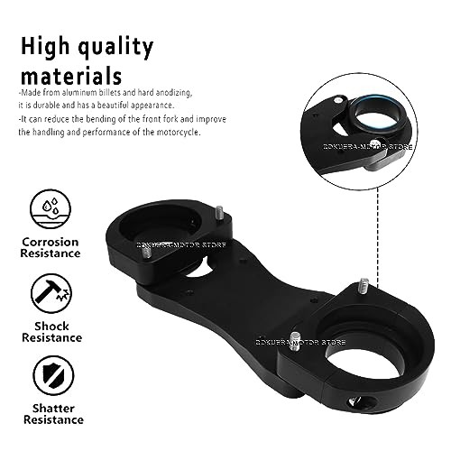 Motorcycle Accessories CNC Aluminum Bracket Front Fork Bracket for KLR650 2008