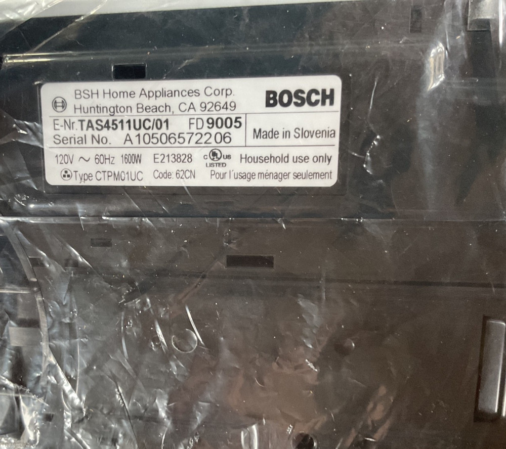 Bosch Tassimo Coffee Maker Machine Single Serve Black New Without Box