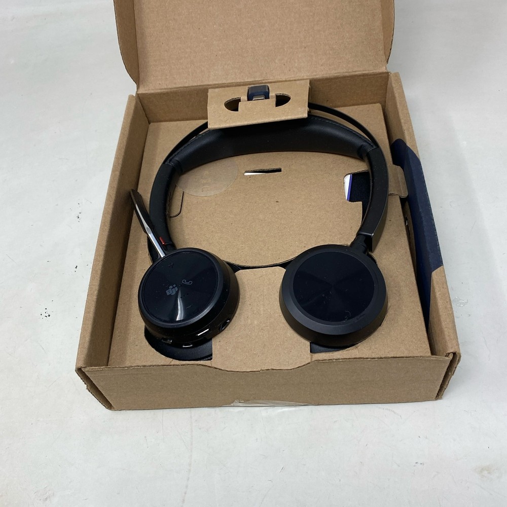 Poly Voyager Focus 2 UC USB-A Bluetooth Headset w/ Boom Mic - Black