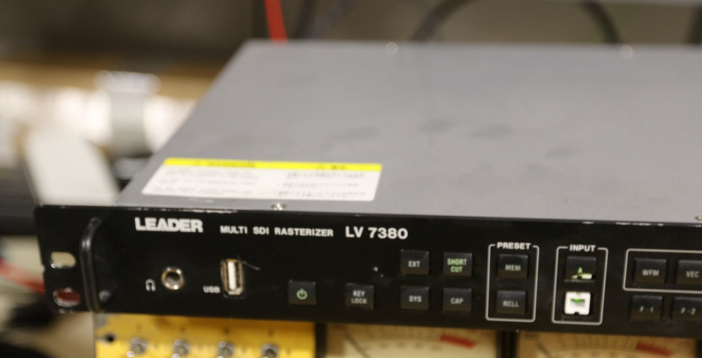 Leader LV 7380 Multi-Screen Dual HD/SD-SDI Rasterizer
