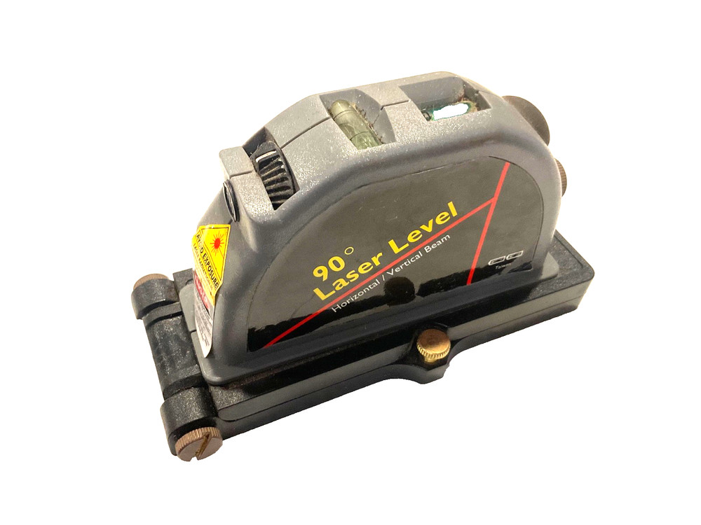 90° ADJUSTABLE LASER LEVEL, HORIZONTAL / VERTICAL BEAM