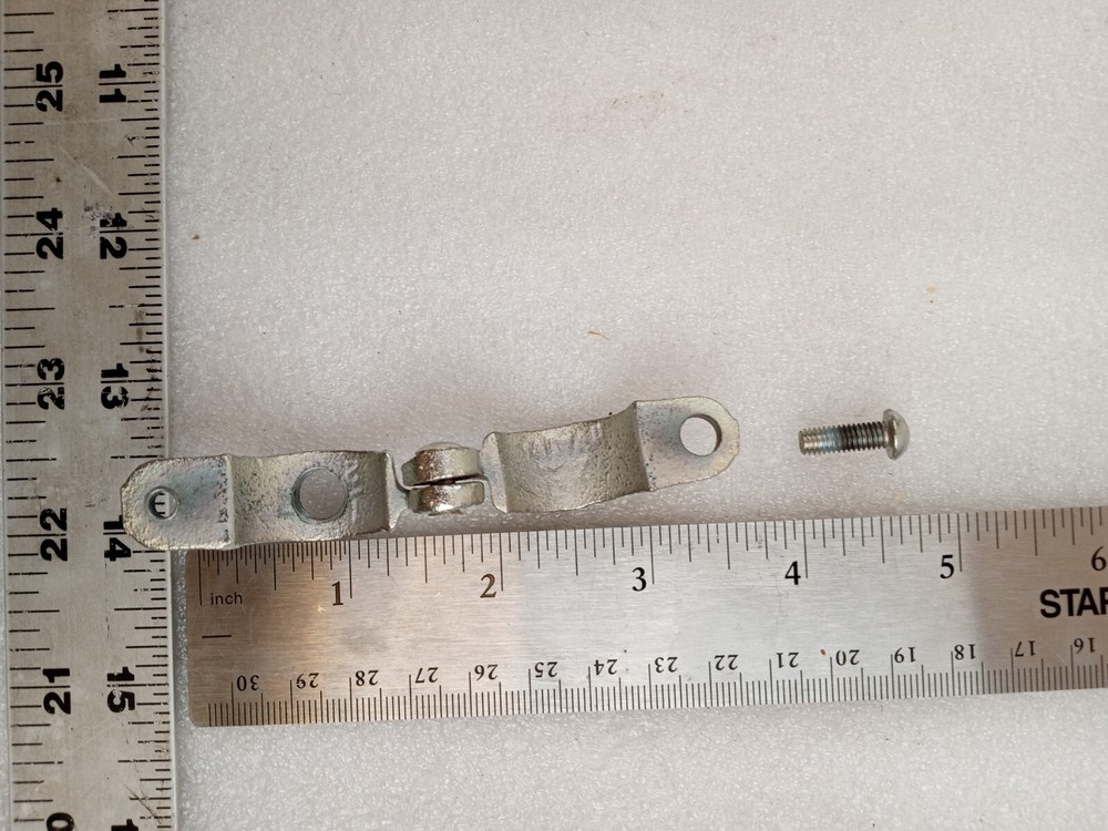 LOT OF 2 Electro-Galvanized Split Ring Extension Hanger (Hinged)