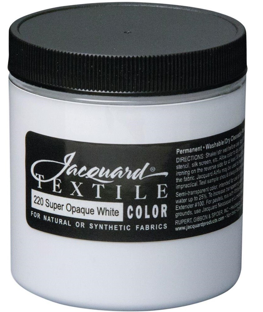 Jacquard Textile Super Opaque White 8oz