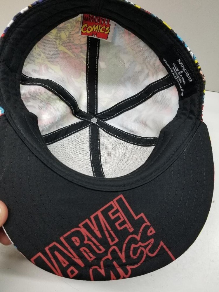 Marvel Comics Character Graphic Fitted Baseball Cap Hat Size small 2011