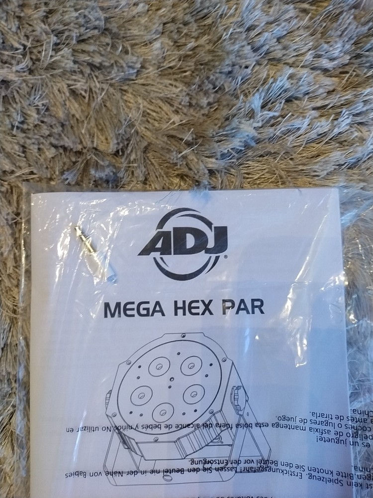 ADJ Mega Hex Par Remote Controller